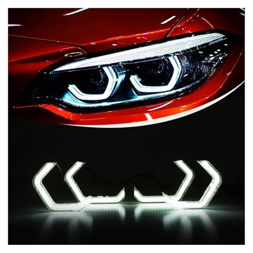 Ojos Ángel Faros Halo Anillos evitan el frontal obsoleto 2