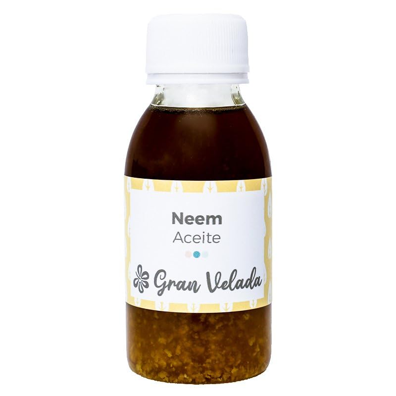 Aceite de Neem 100% natural y ecológico para cuidar tus plantas y piel | Obtención por presión en frío de semillas de Melia azdirachta | Repelente de insectos | 5000ml