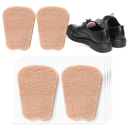 4 pares de almohadillas adhesivas para lengüeta de zapatos miniatura 1