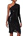 Produktbild Love Moschino Womens one-Shoulder Dress, Black, 40