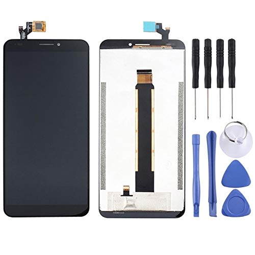 Lysee Mobile Phone Touch Panel - For Nokia Lumia 1520 Black LCD Display Touch Screen Digitizer Assembly +Frame phone Replacement part - (Color: with frame)