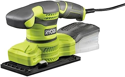 RYOBI - Ponceuse Vibrante Filaire 200W RSS200-GA20 – Plateau 1/3 ...