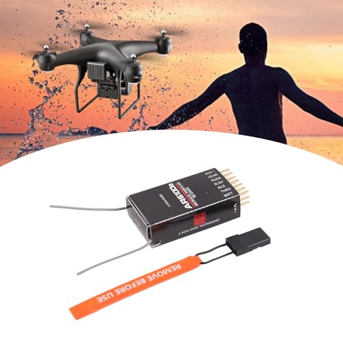 MinnowXY DSM2 AR6100E 6-Channel 2.4GHz Receiver Compatible DX6I DX7 DX8 DX18 DSX6 DSX9 Transmitter Helicopters - Thumbnail 2