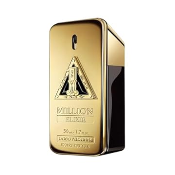 Perfume Masculino 1 Million Elixir, Dourado, Paco Rabanne, 50 ml
