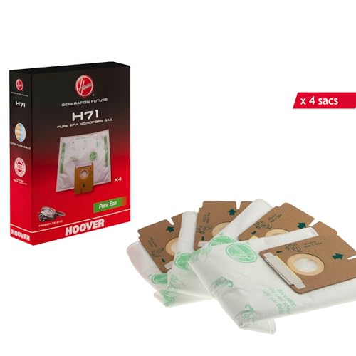 Sacs Aspirateur Hoover H71 – Lot de 4, Filtration HEPA - vue 4