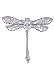 Alilang Lavender Purple Enamel And Crystal Rhinestone Dragonfly Silvery Tone Brooch Pin Pendant