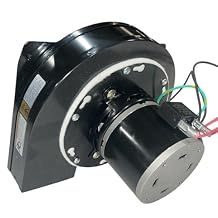 20058 Exhaust Blower Complete Combustion Blower Motor with Housing | Replaces Avalon, Lopi, Fasco & More