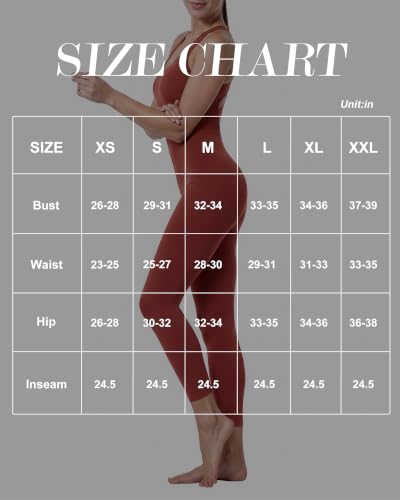 Image of LOVESOFT Workout Jumpsuits for Women Sleevesless Bodycon Backless Unitard