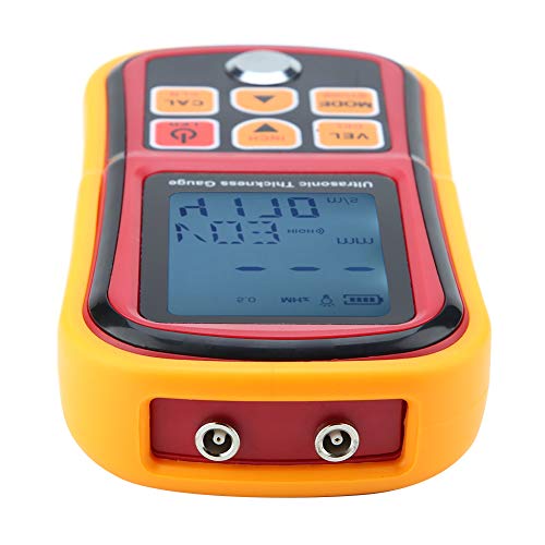 Medidor Digital Ultrasónico de Espesor 130, rango 1-300 mm para acero con monitor miniatura 5