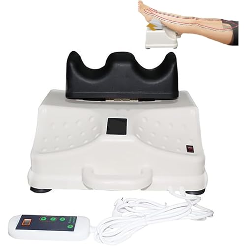 oiakus Masajeador De Pies Swing, Máquina Fitness Blood Chi, Estimulador De La Circulación Sanguínea para Pies Y Piernas, con Controlador, 10 Niveles De Velocidad Ajustable, Capacidad De Carga 100KG