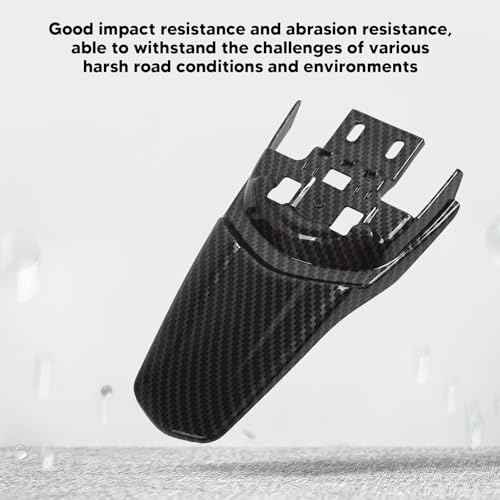 Hinterer Kotflügel, ABS-Motorrad-Hinterer Kotflügelschutz, Karbonfasermuster, Robuster Hinterer Kotflügelschutz, Ersatz Für SurRon Light Bee X S