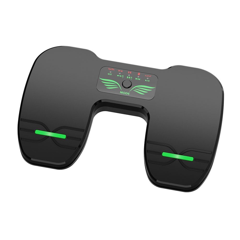 Pédale de rotation de page sans fil avec double commande silencieuse et connectivité USB/Bluetooth pour tablettes et smartphones Noir