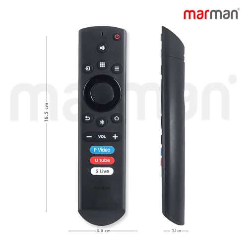 Image of marman Compatible with Thomson Smart Tv Remote Non Voice Command Suitable for Smart 4K LED UHD HD Television - Match Exactly with Existing Remote Key by Key for Better Performance