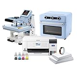 Epson F170 Sublimation Printer Bundle with Craft Express Combo Heat Press & Elite...