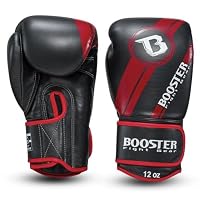booster handschuhe Pro Range BGL V3 Boxhandschuhe - Leder - Schwarz/Rot Foil Height:Cosmo 3.0 Category_Shoulder & Hip Pockets Softshell-Fäustlinge Winter Handschuhe warm