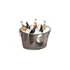 American Metalcraft 20" x 15" x 11" Natural Galvanized Tub, 25 qt