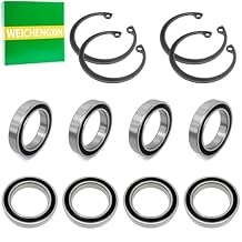 Spinners Floaters Wheels Complete Assembly Bearing Carriage 8 Spinner Floater Bearings Contains Retaining Ring for Dub Or Davin Small Size Bearing Wheels Spinner Bearing Carriage