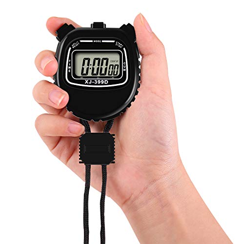 Pgzsy Digital Stopwatch Timer, Large Display Waterproof Stopwatch for Referee, Coach, Match.