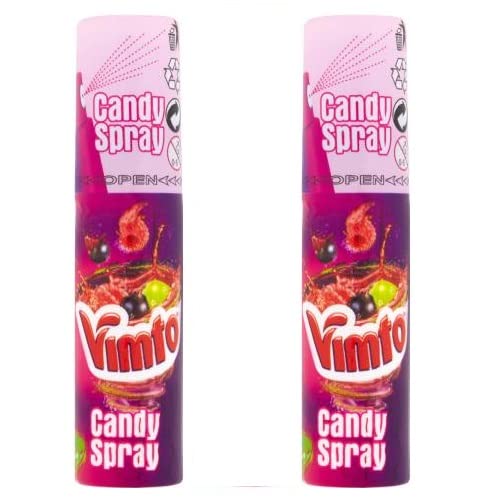 Vimto Flavoured Liquid Candy Spray Made With The Secret Vimto Flavour Each 25ml Pack Of 2 (UK