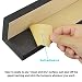 BUZIFU 2pcs Protección para Parachoques,Espuma para Golpes,Las Franjas Amarillas y Negras,Protectores para...