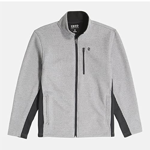 Image of IZOD Mens Shaker Fleece Full Zip Jacket