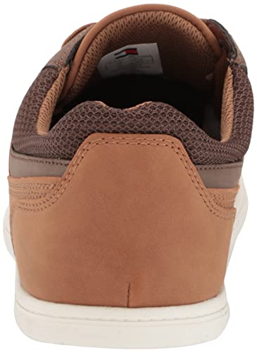 Tommy Hilfiger Men's Chum Sneaker, Cognac, 10 #TOP22