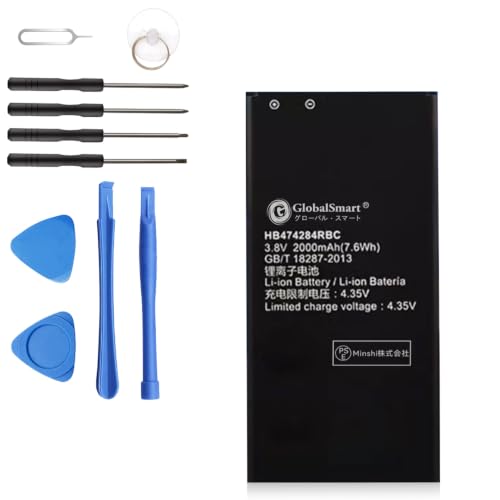 HUAWEI�Ή� HB474284RBC C8816 Y550 Y560 Y625 Y635 �����p�o�b�e���[2000mAh 6IM [���s�A���i] | G521 Y5 Honor 3CPLAY 3C lite G601 G620 G615-T00 U10