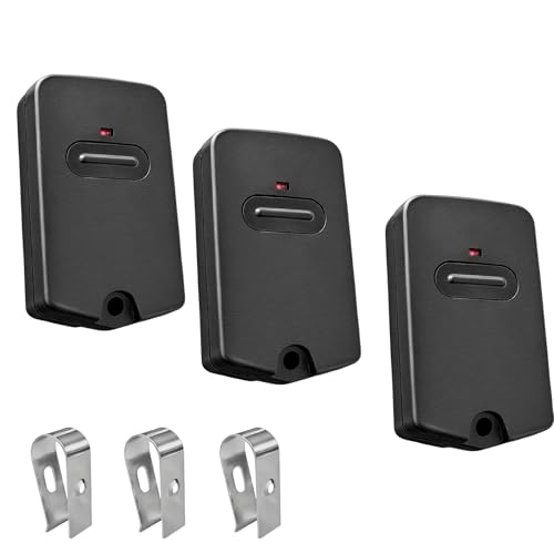 Télécommande 318 MHz GTO Mighty Mule RB741 émetteur de portail compatible à 9 switchs DIP