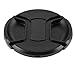 Gino Univeral 77mm Center Pinch Snap-on Front Lens Cap for Canon DSLR Camera
