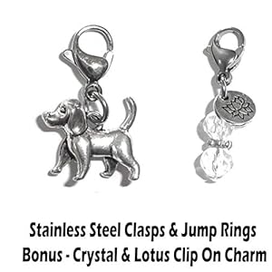 Clip On Charm, Build Your Own Bracelet, Bag, Purse, Handbag, Message, Inspirational, Keychain, Zipper Pull, Jewelry