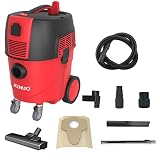 JIENUO Dust Extractor 8 Gallon with Auto Filter Clean and HEPA Filter, Powerful Suction Dust Collect
