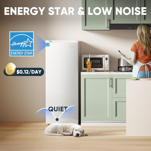 image for Upstreman 7.0 Cu.Ft Convertible Upright Freezer with Large Capacity, C