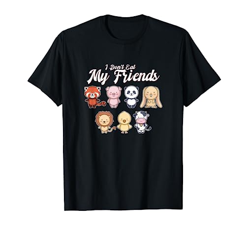 I Don't Eat My Friends | Vegetable Vegetarian Funny Vegan Camiseta