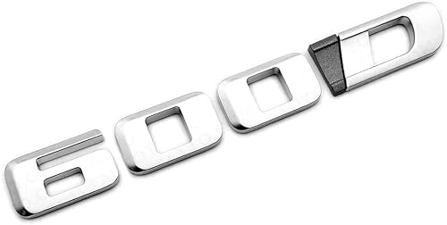 Miniatura 10 de Paquete de 3 emblemas Escalade 600 600D para puerta trasera elevadora 3D 84787581 23440294 84740919 compatible con Escalade (negro brillante)