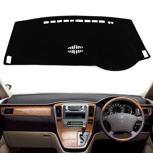 Coche salpicadero pad Toyota Alphard evita reflejos y grietas en panel Vellfire AH10 2
