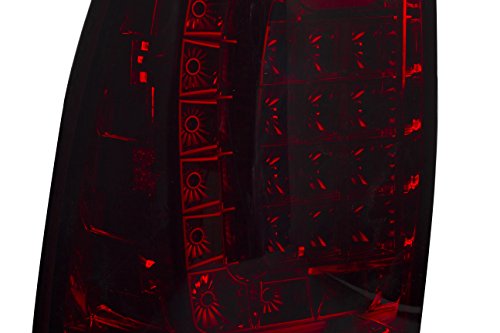 Ajp Distributors For Toyota Tacoma Rear Led Tail Light Lamp Lights Lamps Replacement Upgrade 2005 2006 2007 2008 2009 2010 2011 2012 2013 2014 2015 05 06 07 08 09 10 11 12 13 14 15 (Red Smoke) #TOP3