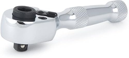 Titan 12101 14 pulgadas x 3-14 pulgadas 60 dientes mini trinquete y destornillador de brocas