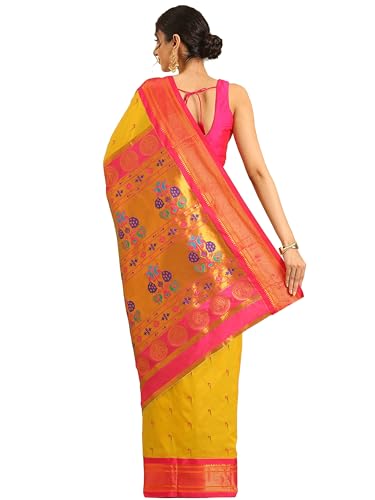 Varkala Silk Sarees paithani silk saree – image 3