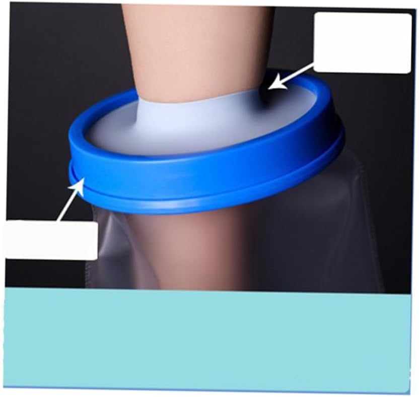 Adult Foot Cast and Bandage Protector Watertight Cover Casts and Bandages Dry Heavy-Duty Reusable Material