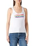 100% Algodón Pepe Jeans BAYARD Camiseta para Mujer, Blanco (White 800), Large (Tamaño del fabricante: L)