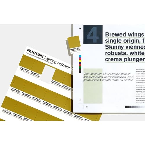 Pantone Lighting Indicator Stickers D65, LNDS-1PK-D65, mehrfarbig