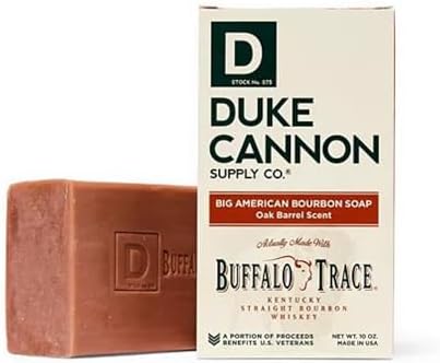Duke Cannon Supply Co. Big Brick of Soap - Superior Grade, Extra Large Men's Bar Soap with Masculine Scents, All Skin Types, 10 oz