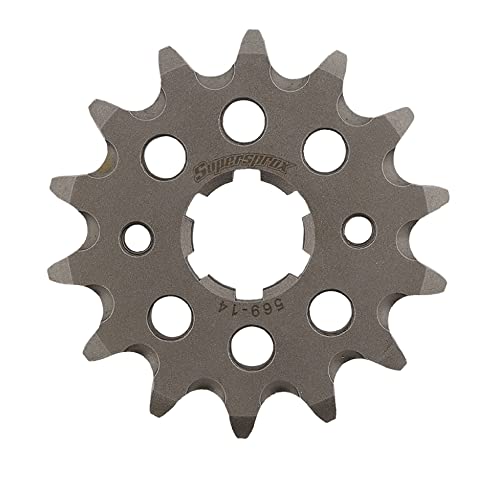 Supersprox CST-569-13-1 Front Sprocket Compatible with/Replacement For Kawasaki 200 KDX 1984-2006, 220 KDX 1997-2005