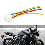 2 wtyczki do 5-pinowego regulatora i prostownika kompatybilne z AMAHA YZF R6 R6S FZ6 FZ-6 FZ6R (15 cm)