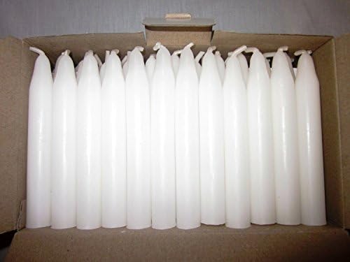 Israeli Extra Sabbath Candles Deluxe, 1 Box - 72 Candles