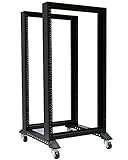 RAISING ELECTRONICS 20U 3FT 4 Post Open Frame 19inch Server Rack 31inchDeep