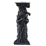 Pacific Giftware Triple Goddess Mother Maiden Crone Tea Light Candle Holder Stand 10 Inch (Gray...