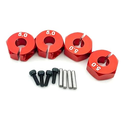 RC���f���p�[�c For HSP For HPI For Tamiya For Traxxas For Slash For Redcat For Sakura 1/10 5/6/7mm�z�C�[���Z�p�n�u�A�_�v�^�[ 12mm�h���C�u�n�u RC�N���[���[�g���b�N