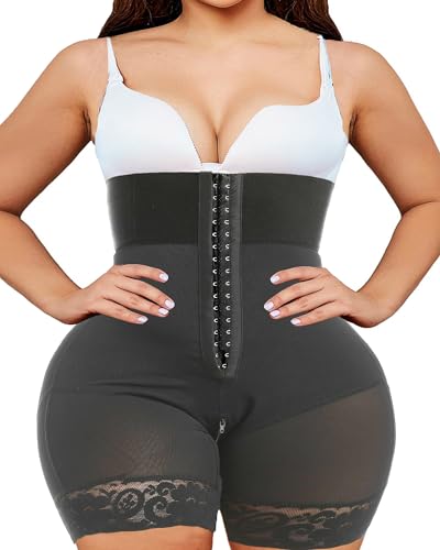 Sliot Butt Lifter Shapewear Tummy Control Butt Lifting Shapewear Shorts Butt Lift Panties Fajas Short Faja Control De Abdomen, Black, Medium