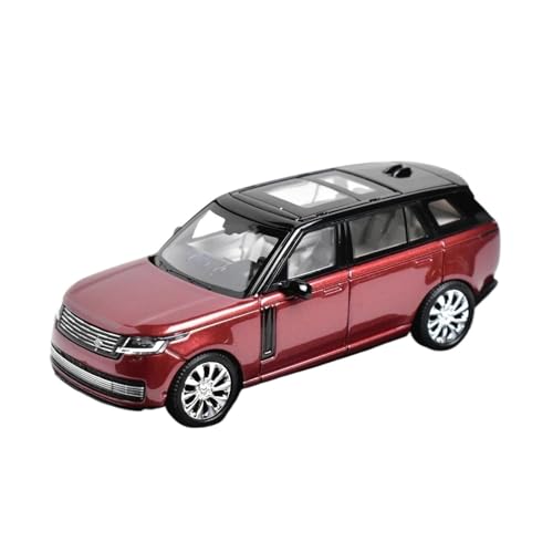 XGFFBAGB 1/64 para El Modelo De Automóvil Fundido A Presión Extendido Honored Genesis De Quinta Generación MK5(Rosso,with Box)